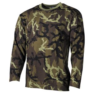 Jägar T-shirt Camouflage, långärmad Strl.L