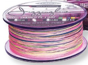 Maxximus Multicolor braided jigging line Flätlina - 150m 0.23mm 9.1kg