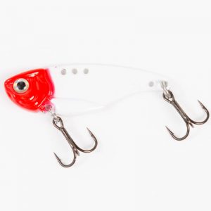 Vibrationsbete Conrad Vibra fat röd/vit - 14gram