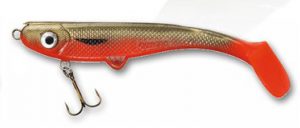 Maxximus Predator Jigg Conrad 20 cm 55 gram gold/red READY-TO-FISH