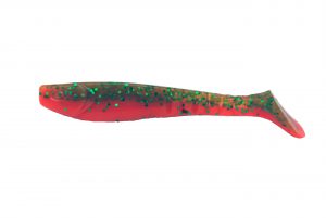 Jigg-bar Fladen Minnow Shad 8cm Grön / Orange