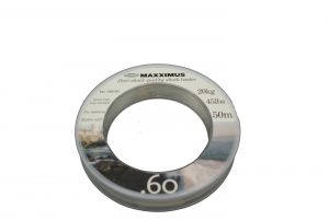 Maxximus Flexi-shock Flourcarbonlina - 50m 0.60mm 44.6lbs/20kg