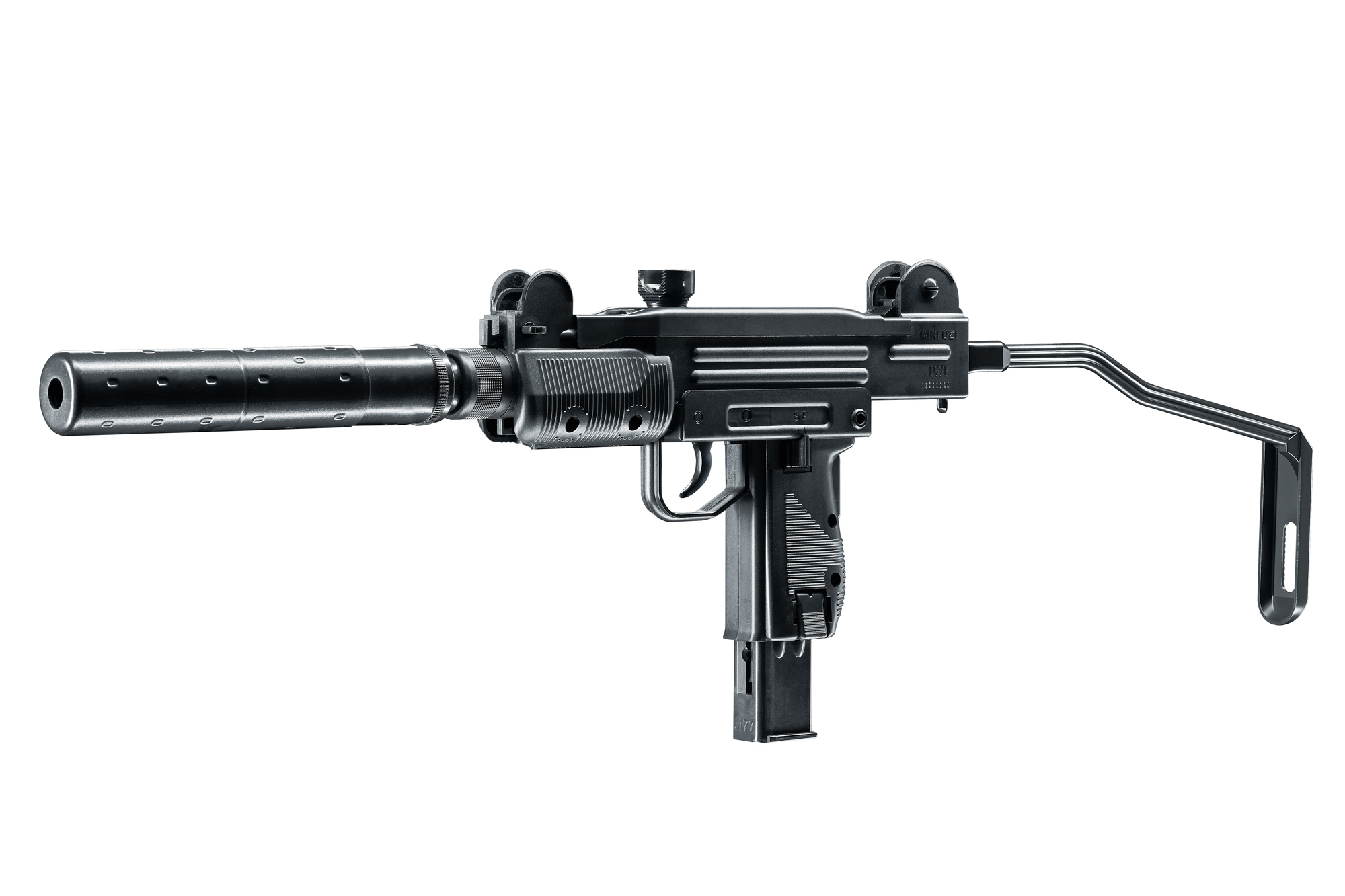 Luftpistol/Gevär IWI Mini UZI - Kolsyredriven