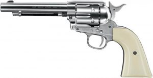 Kolsyredriven Luftpistol Colt Single Action Army 45 Nickel finich