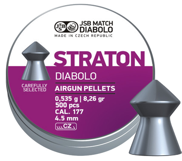 JSB Straton Spetskula - 5,50mm 250st/ask