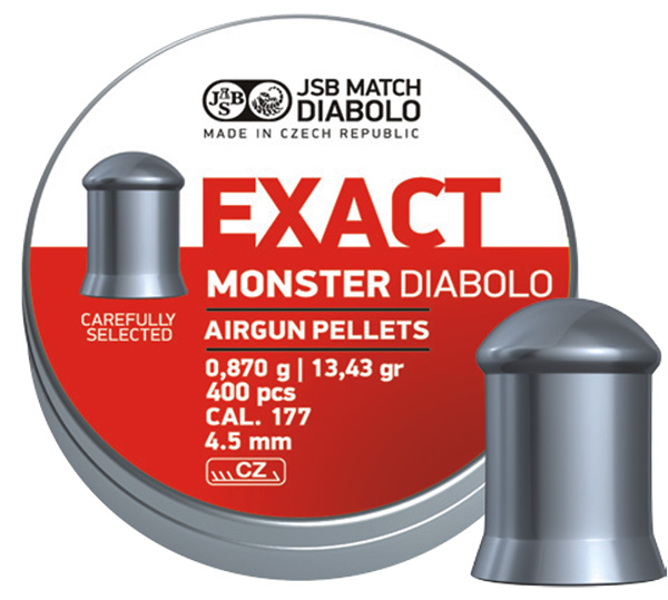 JSB Exact Monster - 4,52mm 400st/ask