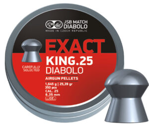 JSB Exact King.25 kal. 6,35mm 350st/ask
