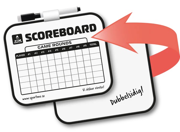 Scoreboard – Whiteboard med penna från SportMe